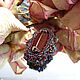 Brooch made of beads labrador Fragile ice labradorite brooch. Brooches. Juliya Laborera. My Livemaster. Фото №4