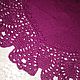 Decorative napkin. Knitted cloth. Doilies. linen&cotton. My Livemaster. Фото №13