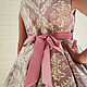 Нарядное платье каскадом для девочки, розовое. Платье. Маргарита. Ярмарка Мастеров.  Фото №6