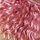 Order Mohair tress (pink) (accessories for dolls). Hair and everything for dolls. Livemaster. . Doll hair Фото №3