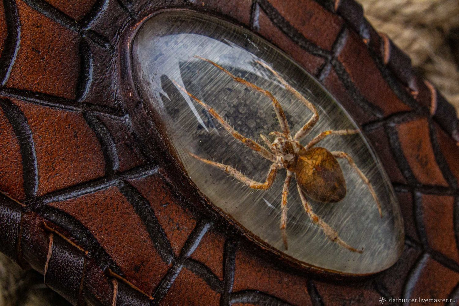 Нож из дамасской стали "Паук" в интернет-магазине Ярмарка Мастеров по ...