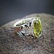 Ring 'Gothic' with citrine, Ring, St. Petersburg,  Фото №1