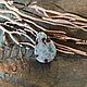 Ларимар. Кабошон 4. Кабошоны. Gems for Art (Indianstones). Ярмарка Мастеров.  Фото №6