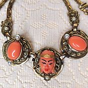 Винтаж handmade. Livemaster - original item Asian Princess necklace Selro Selini USA 50s. Handmade.