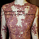Dress with a cutout back lace Azhur. Dresses. Lana Kmekich (lanakmekich). My Livemaster. Фото №4