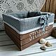 Заказать Короб для мелочей Storage brown. Homeloveka. Ярмарка Мастеров. . Короб Фото №3