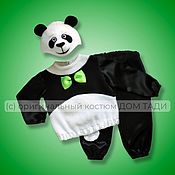 Одежда детская ручной работы. Ярмарка Мастеров - ручная работа Traje de Panda de año nuevo para niños. Handmade.