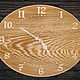 Часы настенные деревянные с деревом, Часы классические, Горячий Ключ,  Фото №1