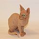 Order Sphinx cat'Ramses the second'(repeats do not). Anna Petinati- Live toys handmade. Livemaster. . Stuffed Toys Фото №3
