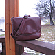 Bag 'cross body' red, Classic Bag, Moscow,  Фото №1