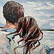 Oil painting Love by the sea. Pictures. Dubinina Ksenya. Online shopping on My Livemaster.  Фото №2