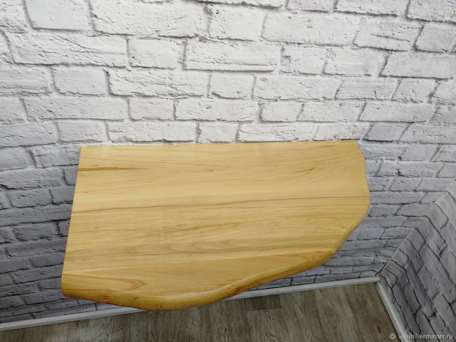 Столешница под раковину из ясеня в интернет-магазине Ярмарка Мастеров ...