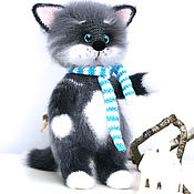 Куклы и игрушки handmade. Livemaster - original item Soft toys: Cat Bagel Crocheted Toy. Handmade.