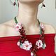 Jewelry sets: Wild rose. Jewelry Sets. Juturna. Online shopping on My Livemaster.  Фото №2