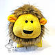 Pillow-toy lion. Toy-transformer, Stuffed Toys, Ekaterinburg,  Фото №1