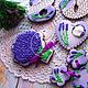 Gingerbread lavender for anniversary. Gingerbread Cookies Set. cookiezanna. Online shopping on My Livemaster.  Фото №2