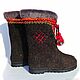 Men Russian Slavic charm. National shoes. wool gifts. Online shopping on My Livemaster.  Фото №2