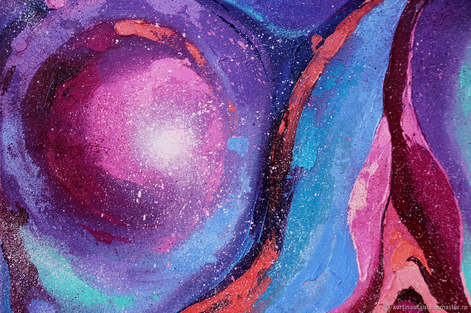 Картина Женская "Вселенная Йони" Цветок жизни в интернет-магазине ...