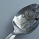 Spoon: Children's spoon (with engraving). Spoons. Morozov. My Livemaster. Фото №6