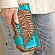 Order Wallet leather 'small Fern' color. schwanzchen. Livemaster. . Wallets Фото №3