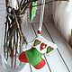 Christmas tree toy in the shape of a boot. Christmas decorations. Natka-chudinka. My Livemaster. Фото №4