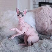 БЖД (BJD) шарнирная сиамская кошка