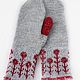 Knitted mittens bright winter, Mittens, Tyumen,  Фото №1