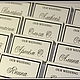 Order Place cards are Black and white. Nadezhda (Nk2907). Livemaster. . Card Фото №3