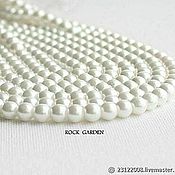 Материалы для творчества handmade. Livemaster - original item Majorca white pearl ,6mm ( No№125). Handmade.
