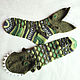 Crocodile Socks Biting Green Colored Bright Socks For Women Men. Socks. Yuliya Chernova. My Livemaster. Фото №5