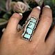 Эксклюзивное кольцо "Ящерица на бирюзе". Кольца. Shahinian Jewelry. Интернет-магазин Ярмарка Мастеров.  Фото №2