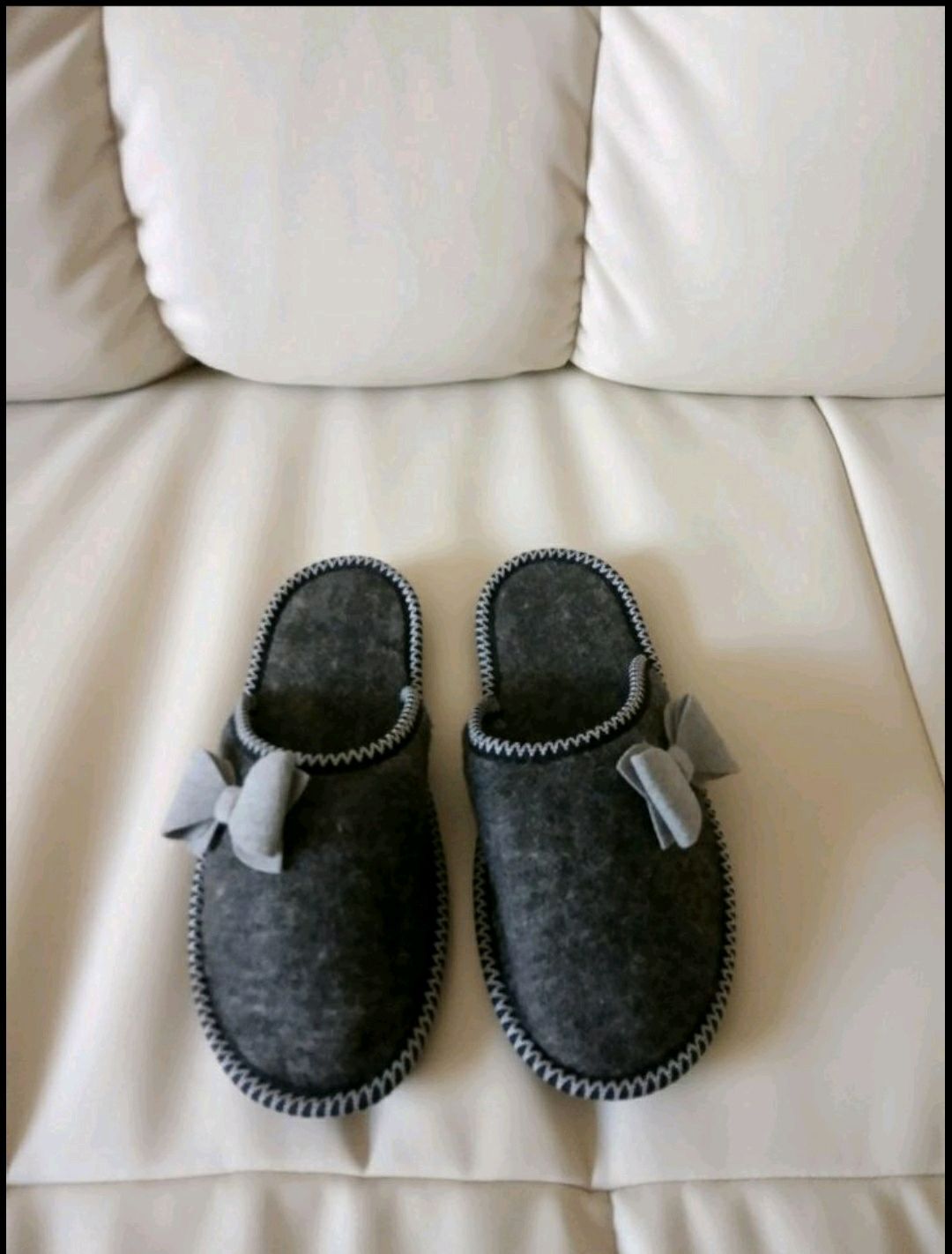 Тапочки из войлока – заказать на Ярмарке Мастеров – K5J5QRU | Тапочки ...
