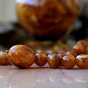 Украшения handmade. Livemaster - original item Beads with simbircite. Handmade.