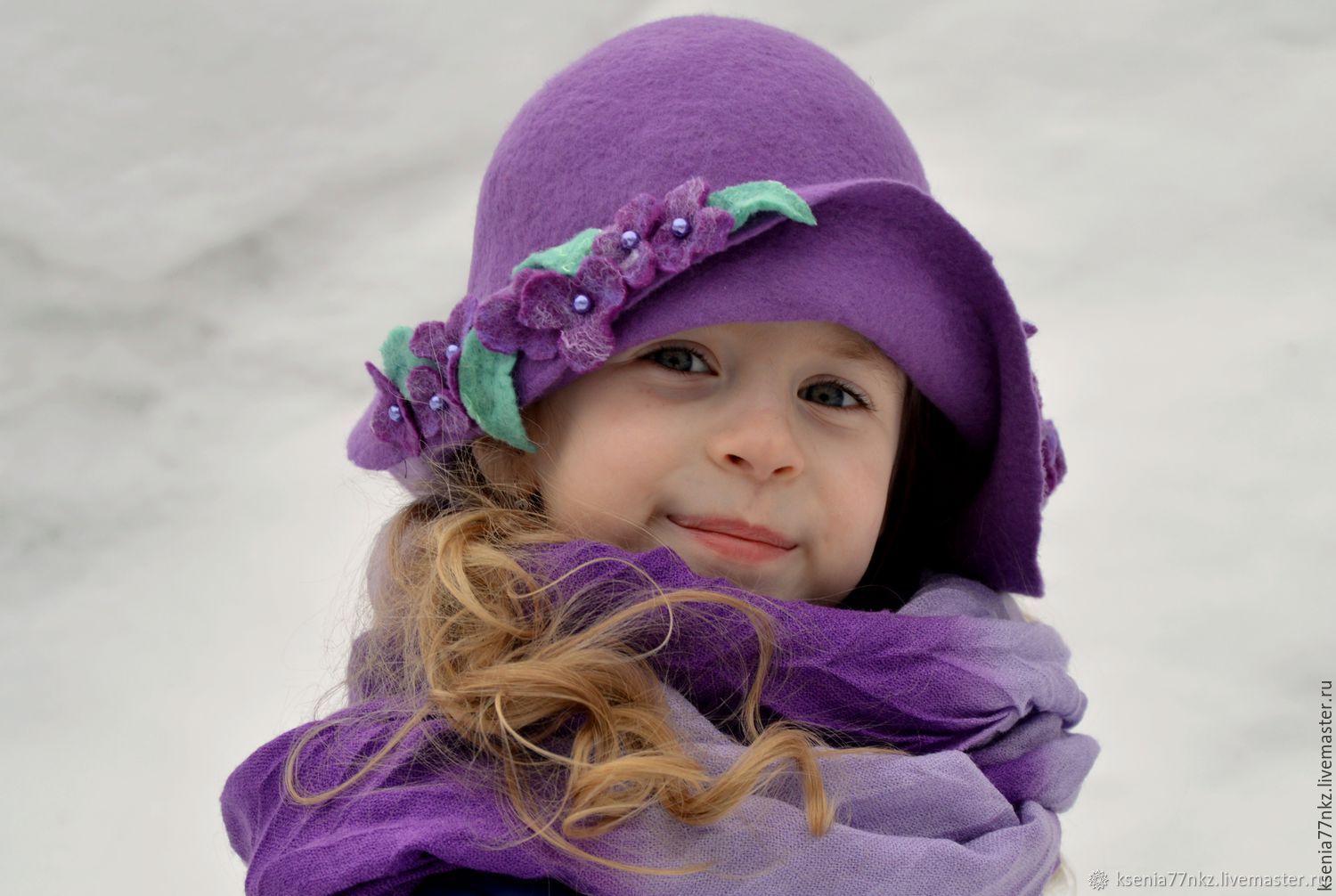 Шляпка детская "Маленькая леди" в интернет-магазине на Ярмарке Мастеров ...