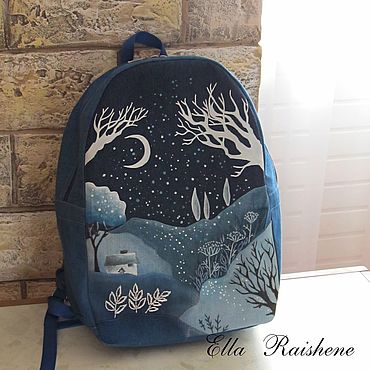 Сумки ручной работы. Ярмарка Мастеров - ручная работа Рюкзак Зимняя сказка. Handmade.