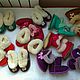 Order Fur children's Slippers chuni from 21 to 25 sizes. Warm gift. Livemaster. . Babys bootees Фото №3