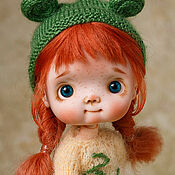 Куклы и игрушки handmade. Livemaster - original item Articulated doll on the body ob11. Handmade.