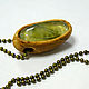 Copy of Copy of Copy of Copy of Pendant made of Karelian birch with wild amber, Pendant, Pskov,  Фото №1