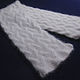 Double-sided women's knitted scarf Snows, Scarves, Klin,  Фото №1