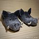 Felted capaci Boar, Slippers, Moscow,  Фото №1