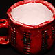 Order The mug is red. bez-borodov. Livemaster. . Mugs and cups Фото №3