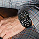 Наручные мужские часы Aviator Black. Часы наручные. Наручные часы MART. Ярмарка Мастеров.  Фото №6