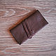 a pouch for tobacco brown genuine leather, Classic Bag, Moscow,  Фото №1