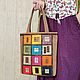 Shopper House Hundertwasser, women's large bag (170), Shopper, Saratov,  Фото №1