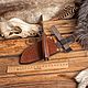 Нож "Hanta" ハンター. Подарки для охотников и рыболовов. Haberdasher. Интернет-магазин Ярмарка Мастеров.  Фото №2