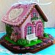 Casa de pan de jengibre de la boda. Pryanichnaya caja de joyería, Gingerbread Cookies Set, Rostov-on-Don,  Фото №1