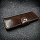 Purse(clutch) leather mod.Long Travel, Clutches, Sevsk,  Фото №1