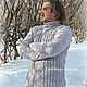 Men's sweater'Akvilon '. Mens sweaters. Shop Natalia Glebovskaya. My Livemaster. Фото №6