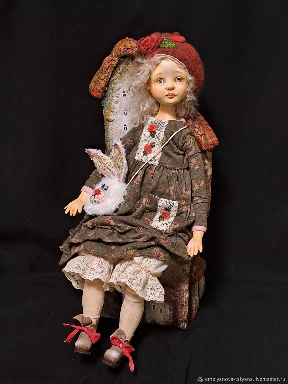 Коллекционная кукла.Кукла. Подарок в интернет-магазине Ярмарка Мастеров ...