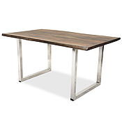 Для дома и интерьера handmade. Livemaster - original item Loft table, JEEVAN sigar silver. Handmade.